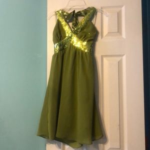 Green dress